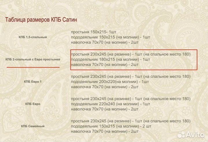 Постельное белье 2-спальное сатин