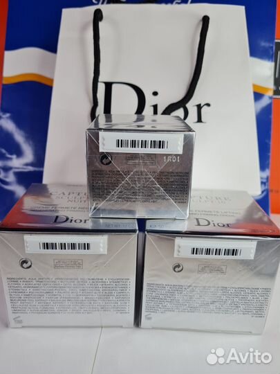Dior capture sculpt 10 набор кремов 3в1 оригинал
