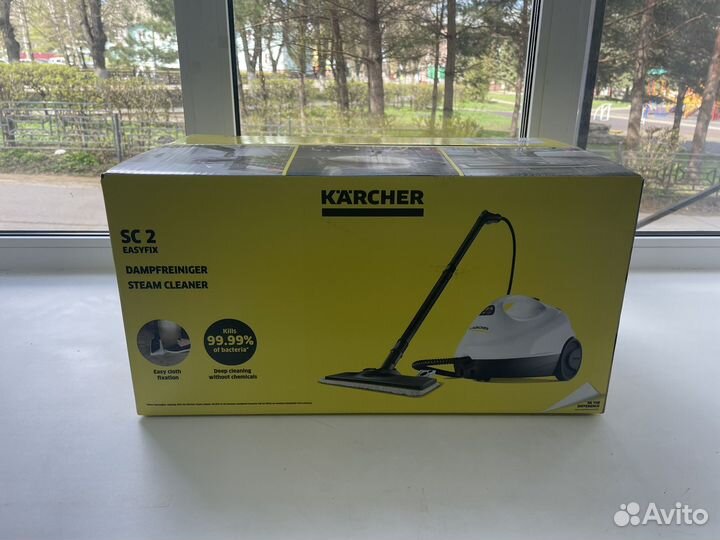 Пароочиститель karcher sc 2 easyfix новый