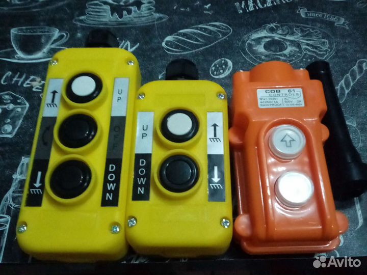 Пульт гидроборта, тельфера, лебёдка