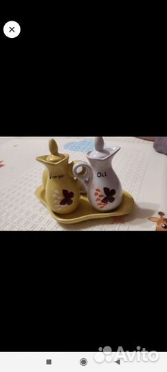 Набор для специй, кружка, блюдце