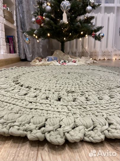 Ковер из трикотажной пряжи
