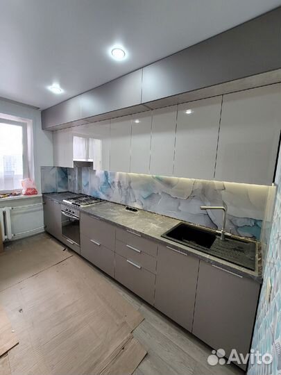 Кухня на заказ с фасадами alvic