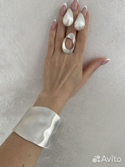 Сет poison drop браслет, кольцо и серьги