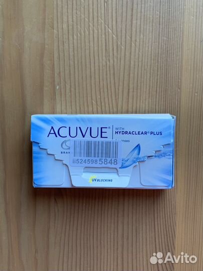 Линзы acuvue oasys