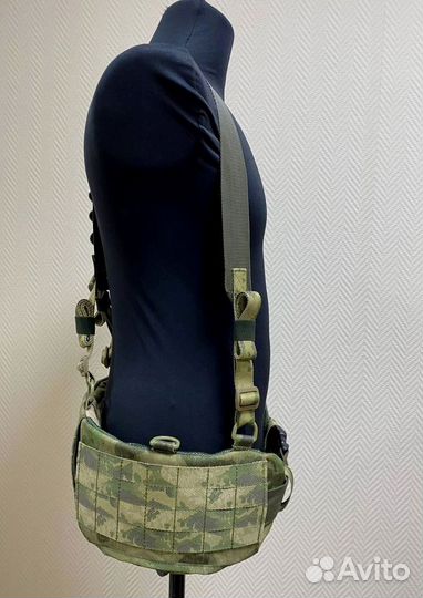Боевой пояс с баллистической защитой и лямками Бр1