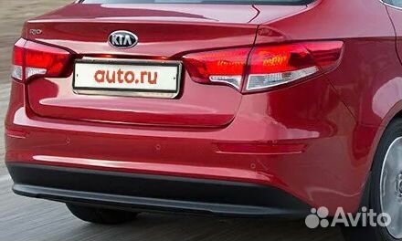 Бампер задний Kia Rio 3 рест 2015-2017 кио рио3