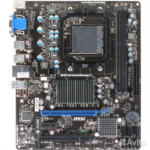 Материнка MSI Socket AM3+(FX)