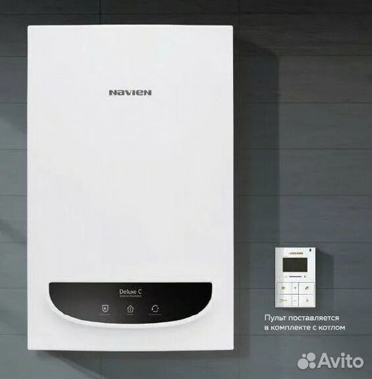 Газовый котел navien deluxe C coaxial-24К deluxe C