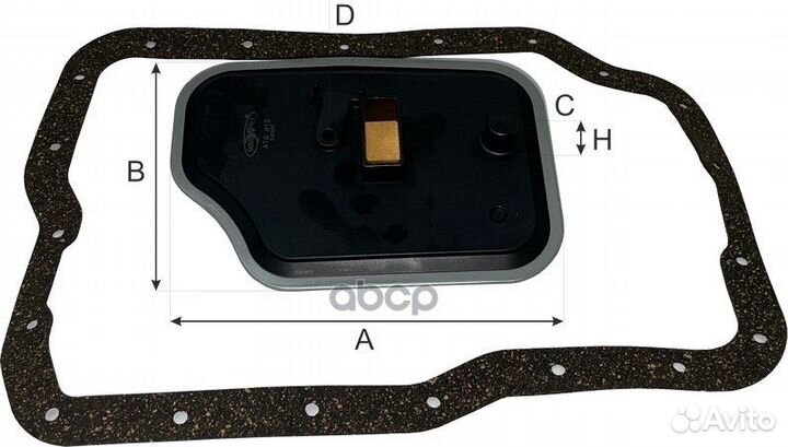 Фильтр АКПП mazda 3/5/6 03- ATG 012 Goodwill