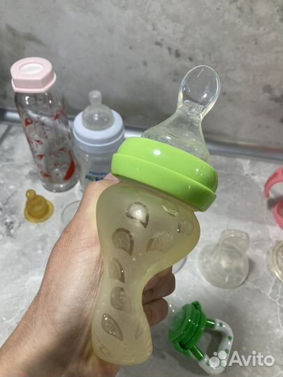 Бутылочки, ниблер, поильник, грызунки