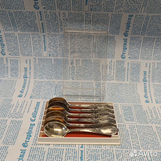 Кофейные ложки мельхиор СССР