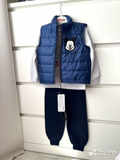 Костюм с жилетом 92;98;104