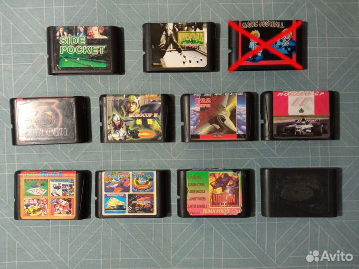 Картриджи для Sega