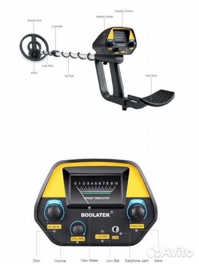 Новый Металлоискатель md 4030s