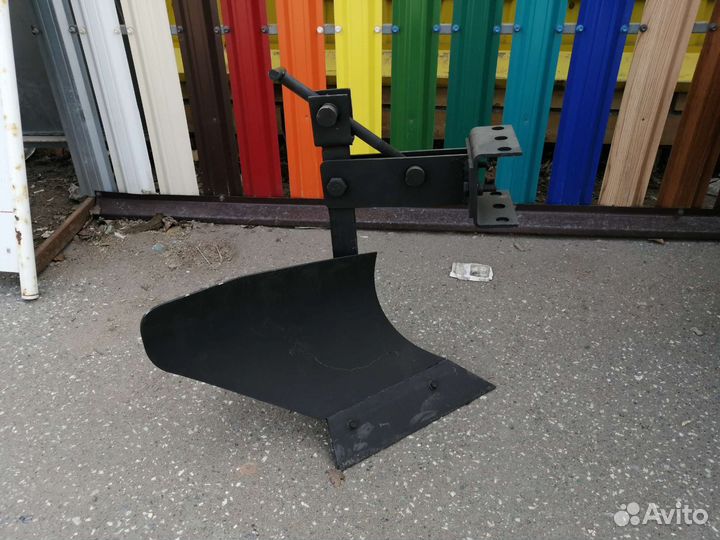 Плуг для мотоблока со сцепкой, новый