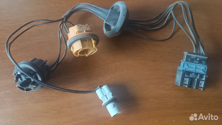 Провода Сироен С4 задняя фара