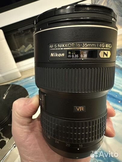 Объектив nikon 16-35mm e ED VR