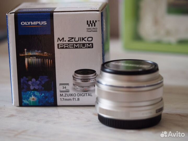 Объектив Olympus 17/1.8