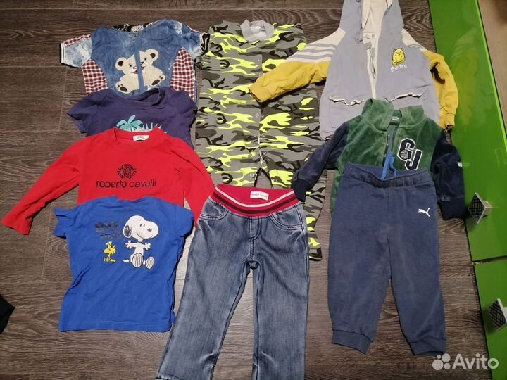 Поло вещи пакетом на мальчика 80-86