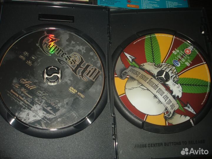Dvd и CDрэпа (CypressHill,SnoopDogg,Everlast)