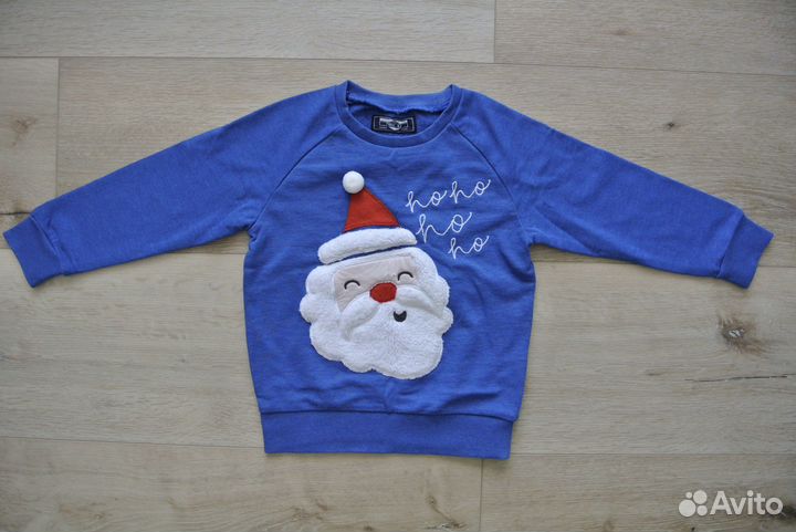 Новогодний свитшот Next 98-104cm