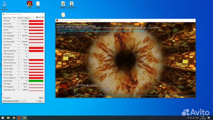 Игровой Компьютер GTX 1660ti/Ryzen 5 2600+Монитор