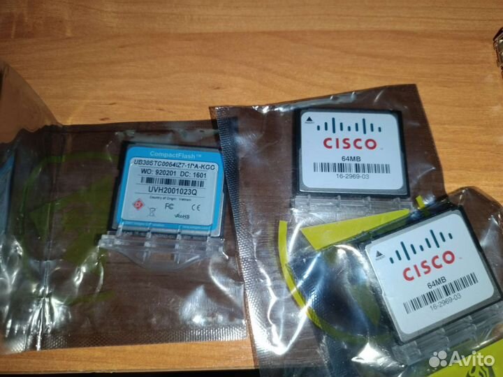 Модули Siemens и карты памяти Cisco