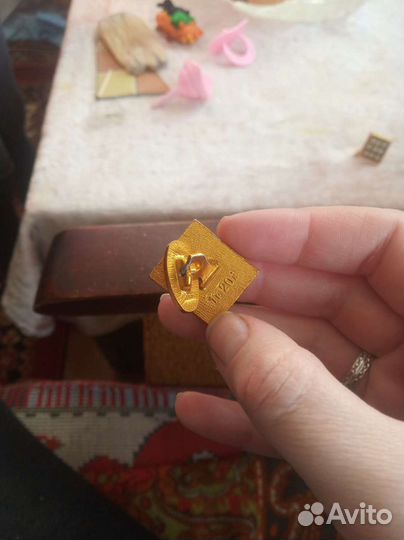 Запонки СССР, люм