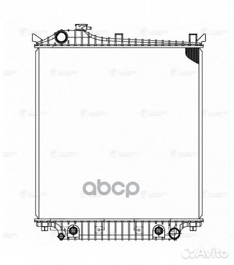 Радиатор охл. для а/м Ford Explorer (06) 4.0/4