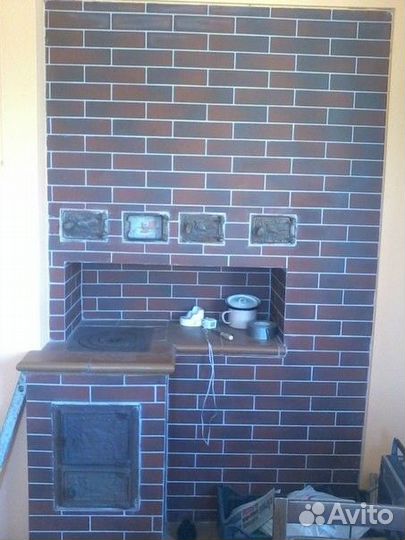 Печи камины из кирпича