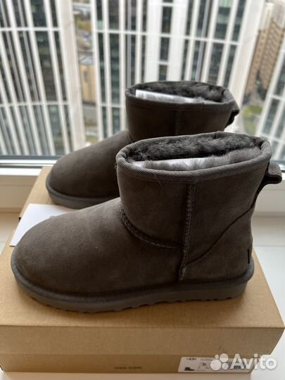 Угги Женские UGG classic mini II grey