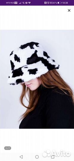 Шляпа из искусственного меха