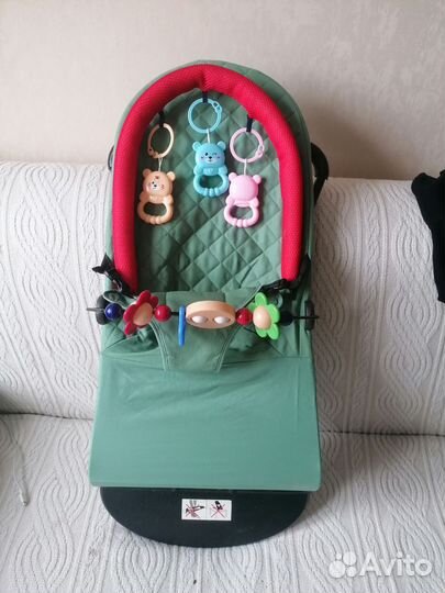 Шезлонг качалка для ребенка