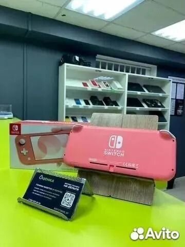 Игровая консоль Nintendo Switch Lite Coral