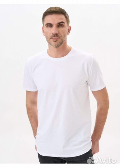 Футболка новая белая 56-58 и черная 52-54