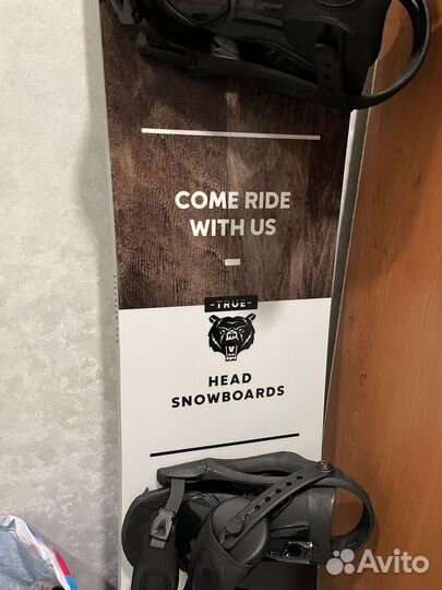 Сноуборд с креплениями Head 162