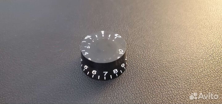 Комплект ручек потенциометра Gibson стайл черные