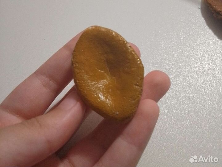 Фигурка из солёного теста хачапури)