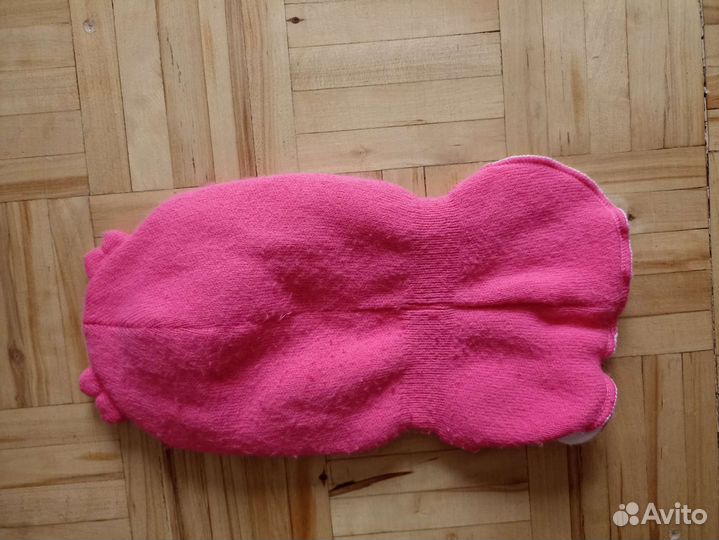 Шапка шлем для девочки