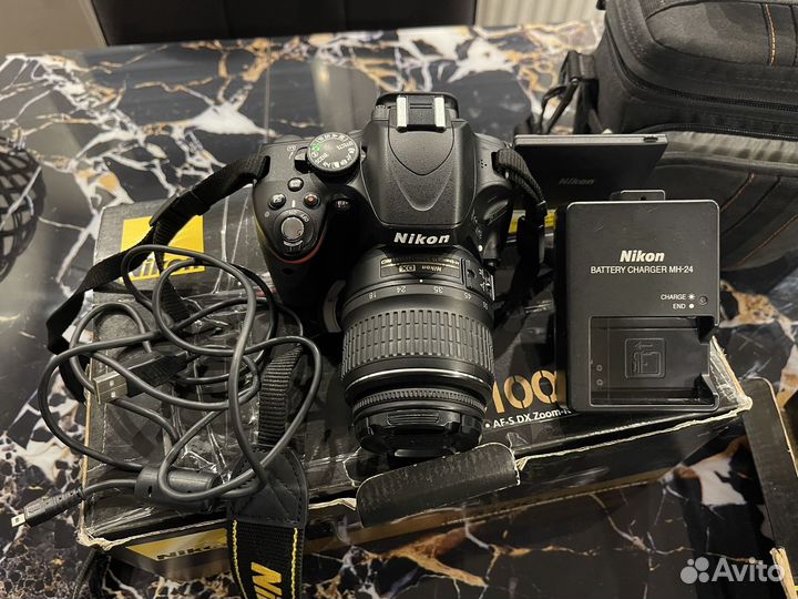 Зеркальный фотоаппарат nikon d5100