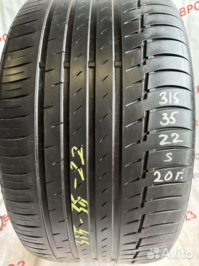 Continental ContiPremiumContact 6 315/35 R22 111Y