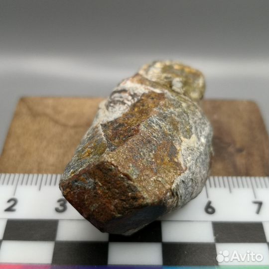 Гранаты альмандины в хлористом сланце