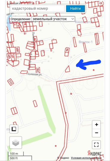 Участок 6,6 сот. (СНТ, ДНП)