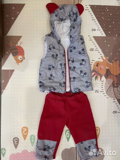 Жилетка и штаны для девочки