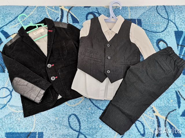 Строгий костюм H&M 80