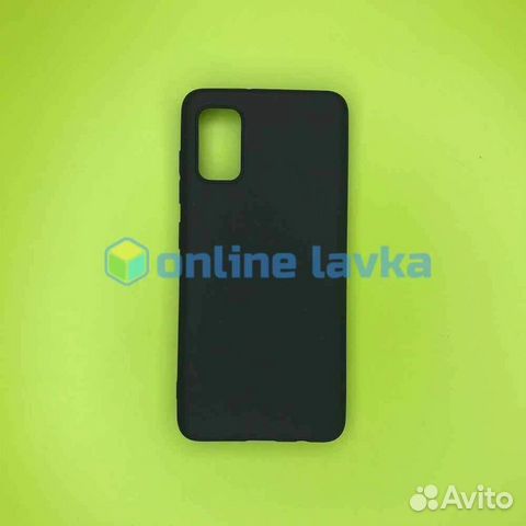 Чехол силикон для Samsung A41 Black