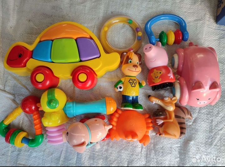 Игрушки от 1.5 лет, сортер буквы, веселая овечка