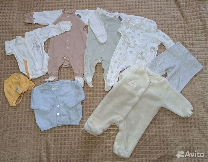 Вещи пакетом на мальчика 62-68