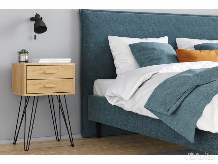 Тумба прикроватная Ивейн-6 Iron Double Wood Simple